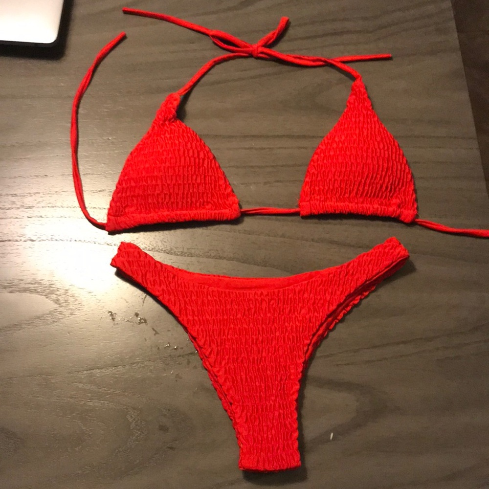 Red bikini NWOT